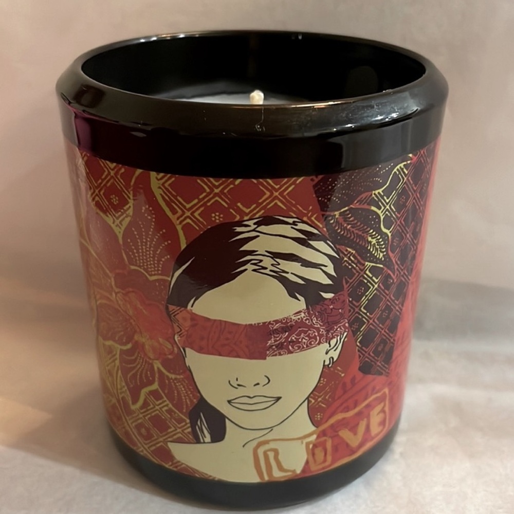 Graffiti Library Signature Candle Cambodia River Lotus